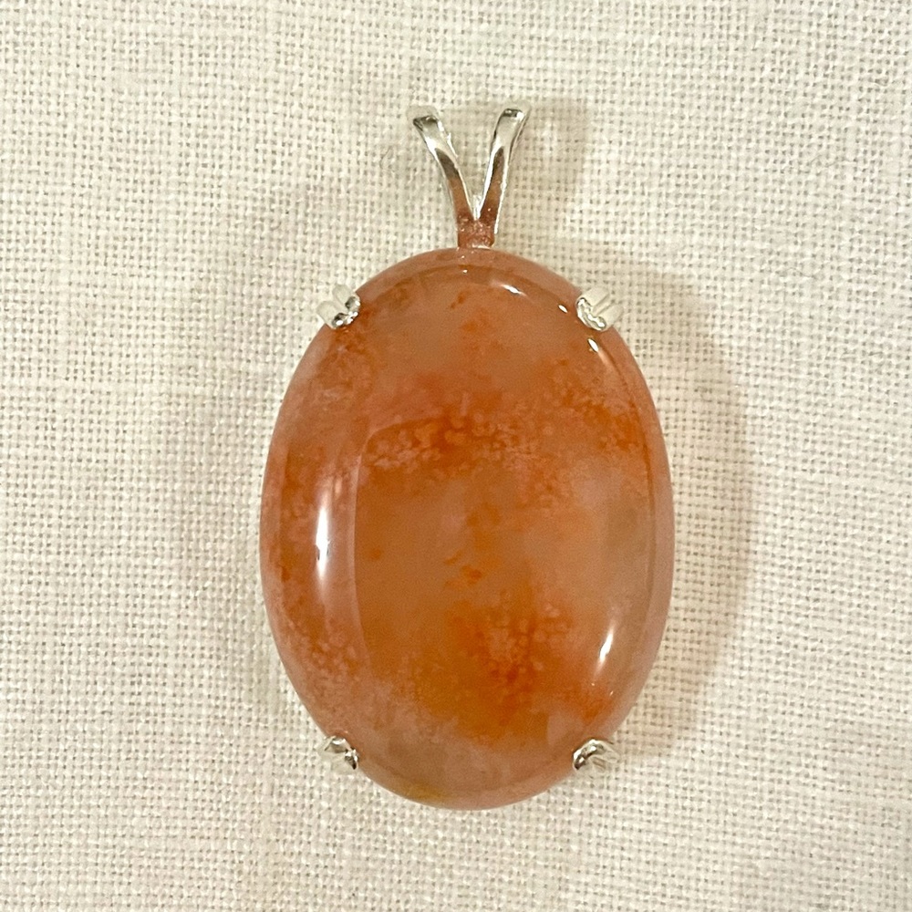 Sterling Silver Gemstone Pendant